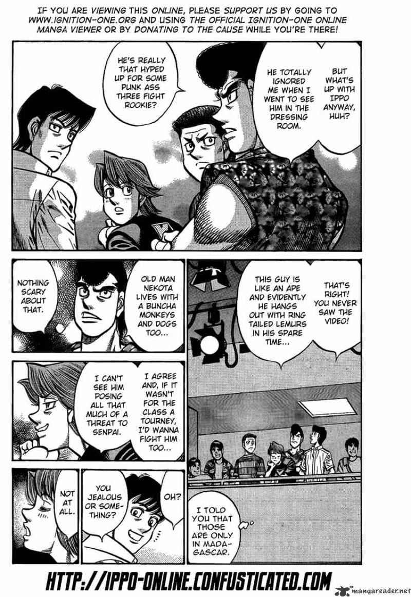 Hajime no Ippo: Fighting Spirit, Chapter 865 image 02